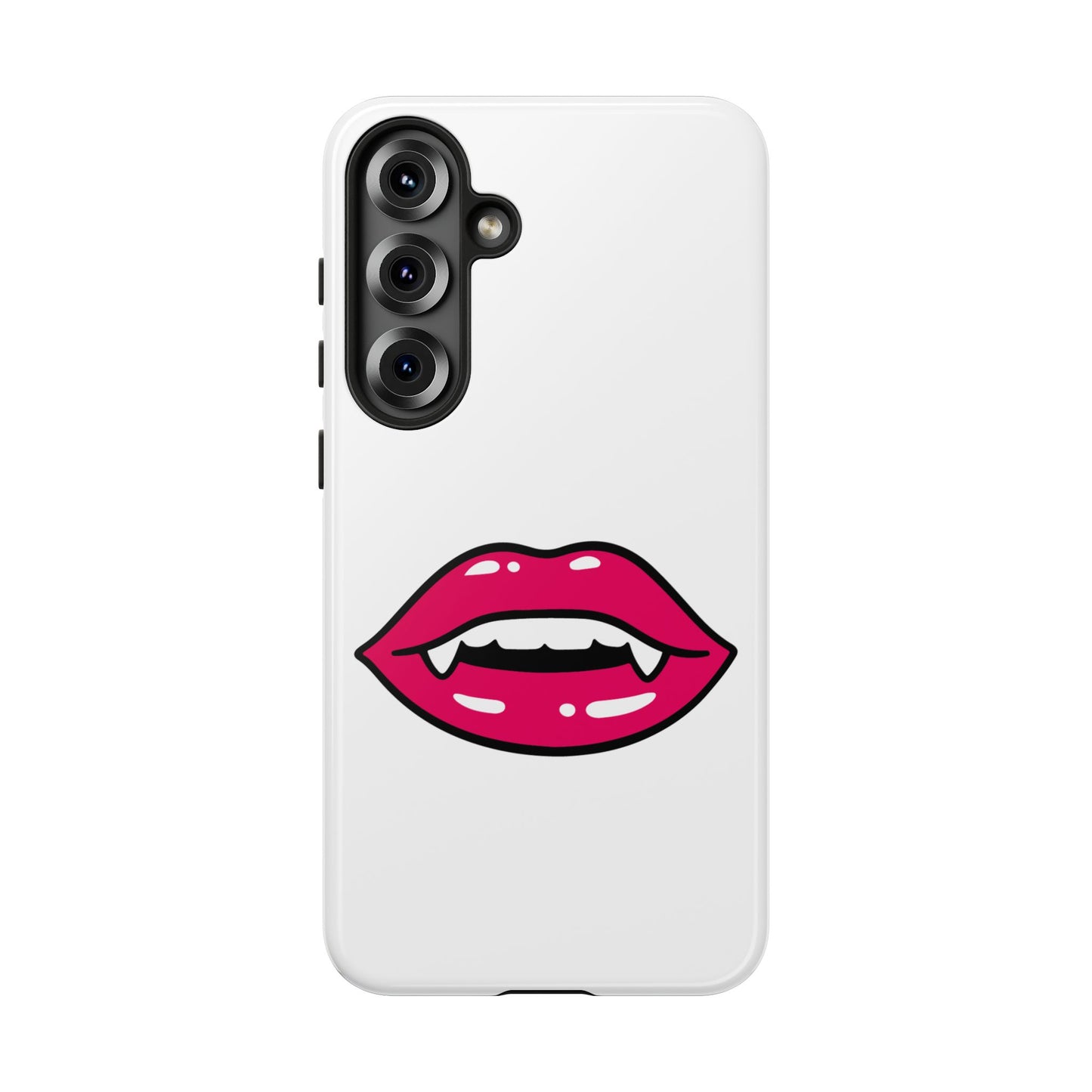 Vampire Mouth Phone Case - Tough Cases for Halloween, Gift for Spooky Lovers, Quirky Phone Accessories, Fun Tech Gear