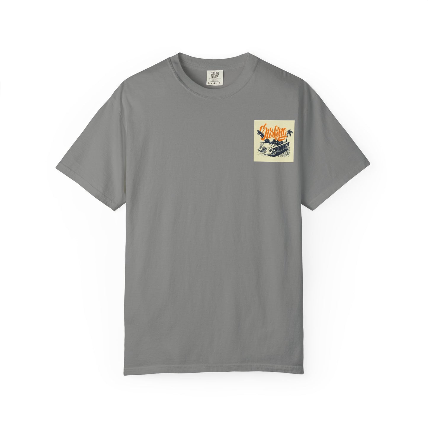 Retro Surfing Unisex T-Shirt, Beach Vibe Tee, Summer Casual Wear, Vacation Shirt, Surf Lover Gift, Ocean Adventure Top