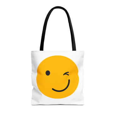 Smiley Face Tote Bag - Fun and Cheerful Everyday Accessory