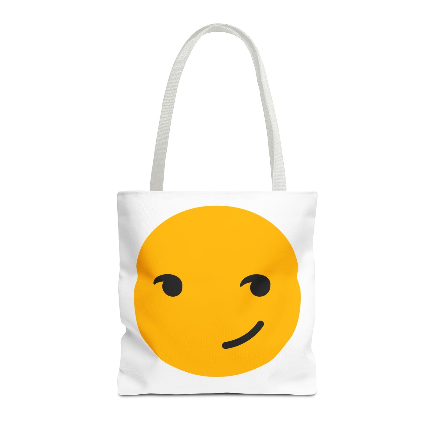 Playful Smiley Tote Bag - Cute and Fun Design for Everyday Use