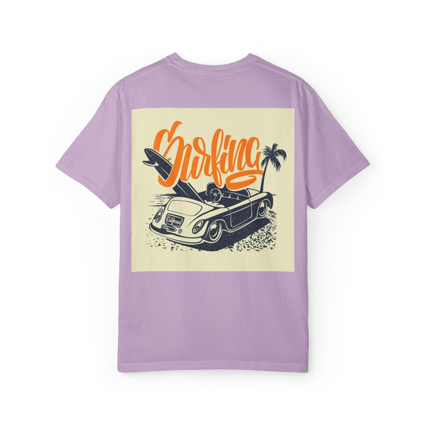 Retro Surfing Unisex T-Shirt, Beach Vibe Tee, Summer Casual Wear, Vacation Shirt, Surf Lover Gift, Ocean Adventure Top
