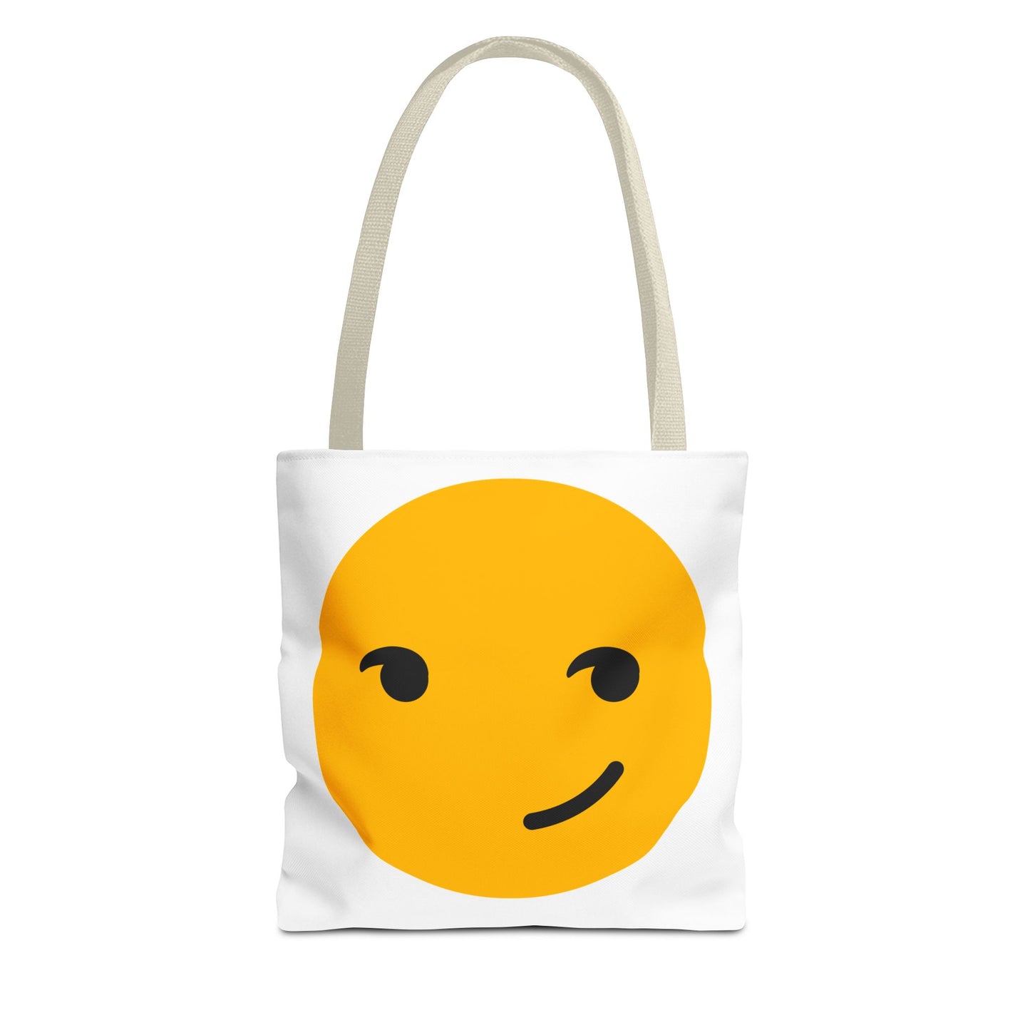 Playful Smiley Tote Bag - Cute and Fun Design for Everyday Use