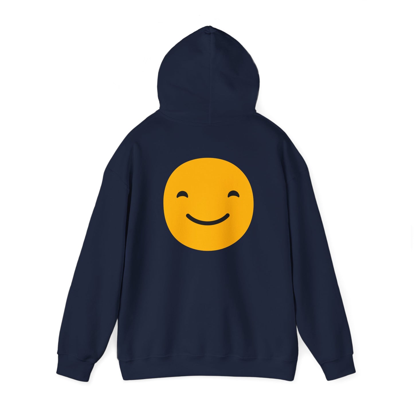 Smiley Face Unisex Hoodie - Happy Vibe Sweatshirt