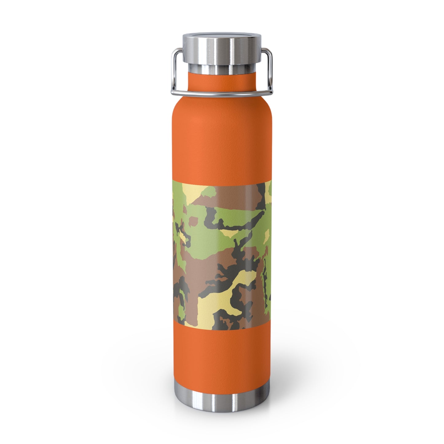 Camouflage Insulated Water Bottle - 22oz Durable Travel Flask