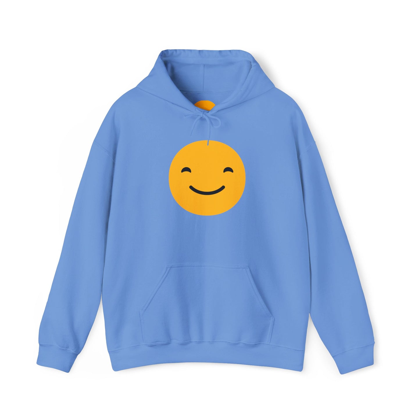Smiley Face Unisex Hoodie - Happy Vibe Sweatshirt