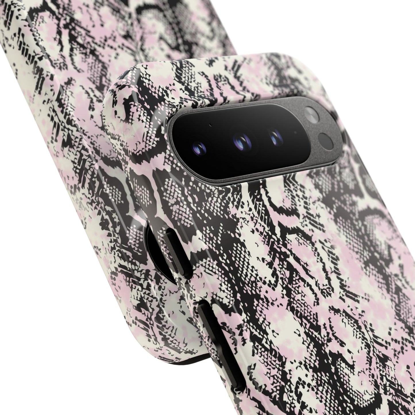 Stylish Snake Print Phone Case - Tough Protection for Trendsetters