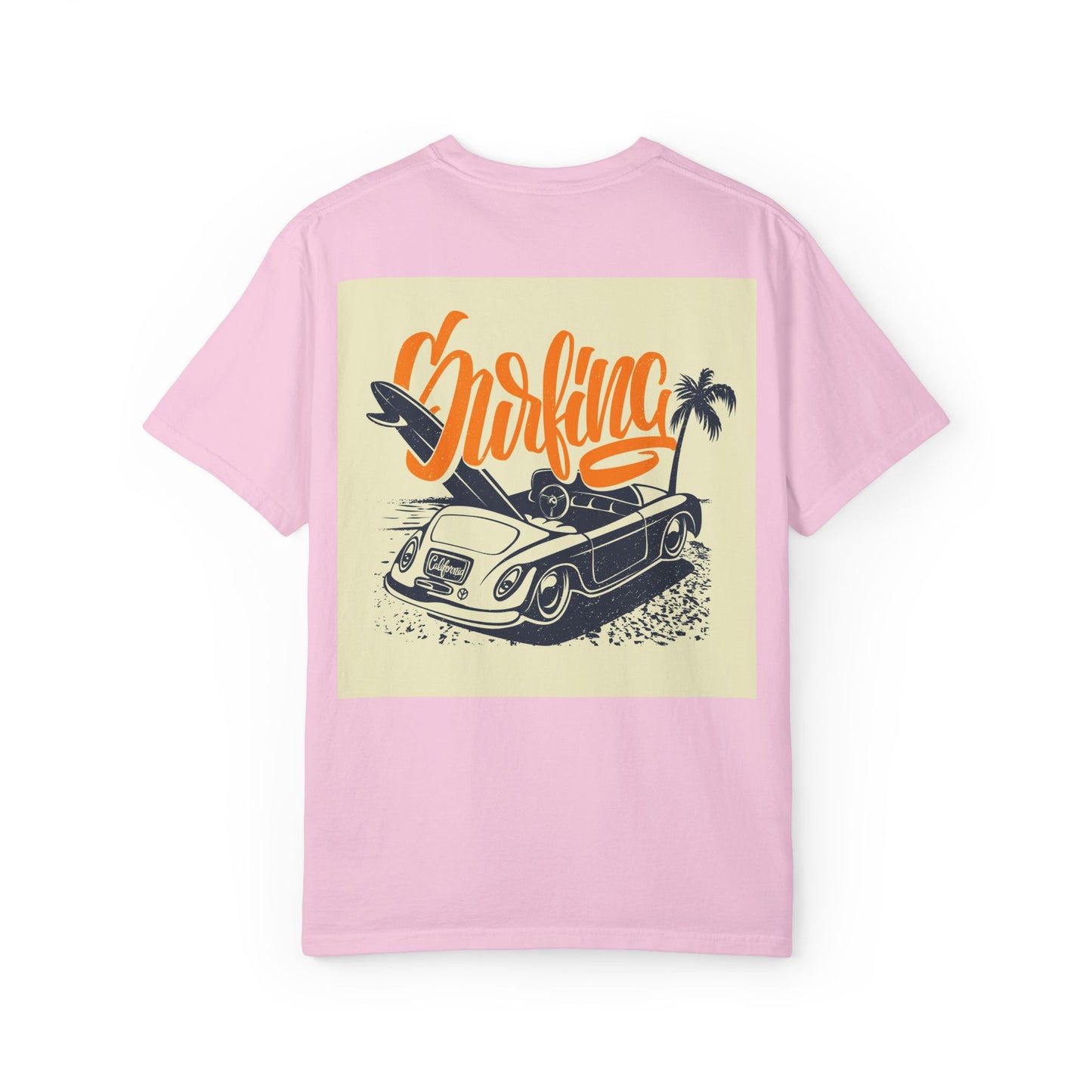 Retro Surfing Unisex T-Shirt, Beach Vibe Tee, Summer Casual Wear, Vacation Shirt, Surf Lover Gift, Ocean Adventure Top
