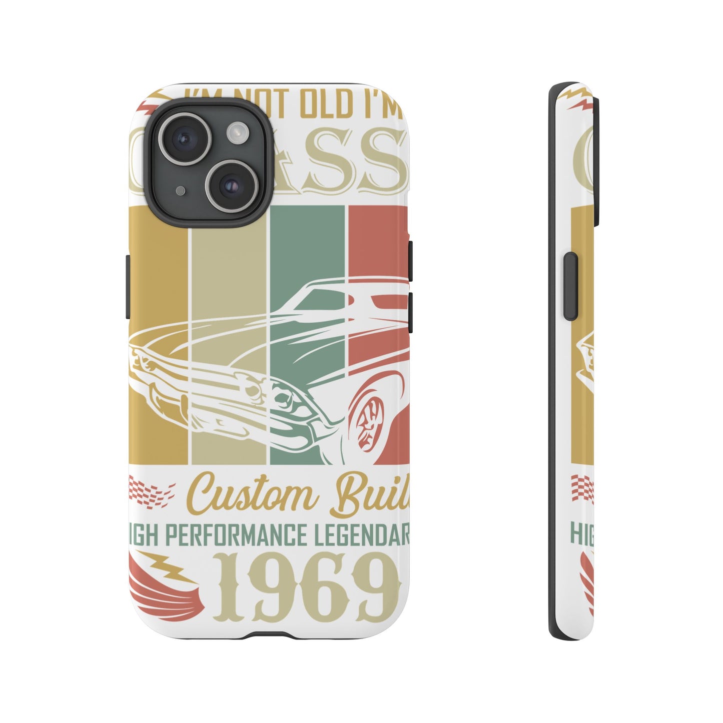 Vintage Classic Car Tough Case - Retro 1969 Design