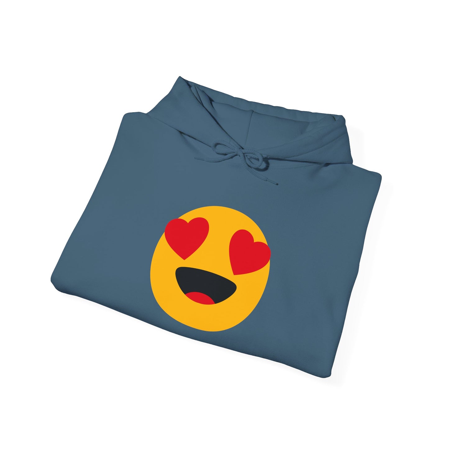 Heart Eyes Emoji Hoodie - Unisex Heavy Blend™ Sweatshirt