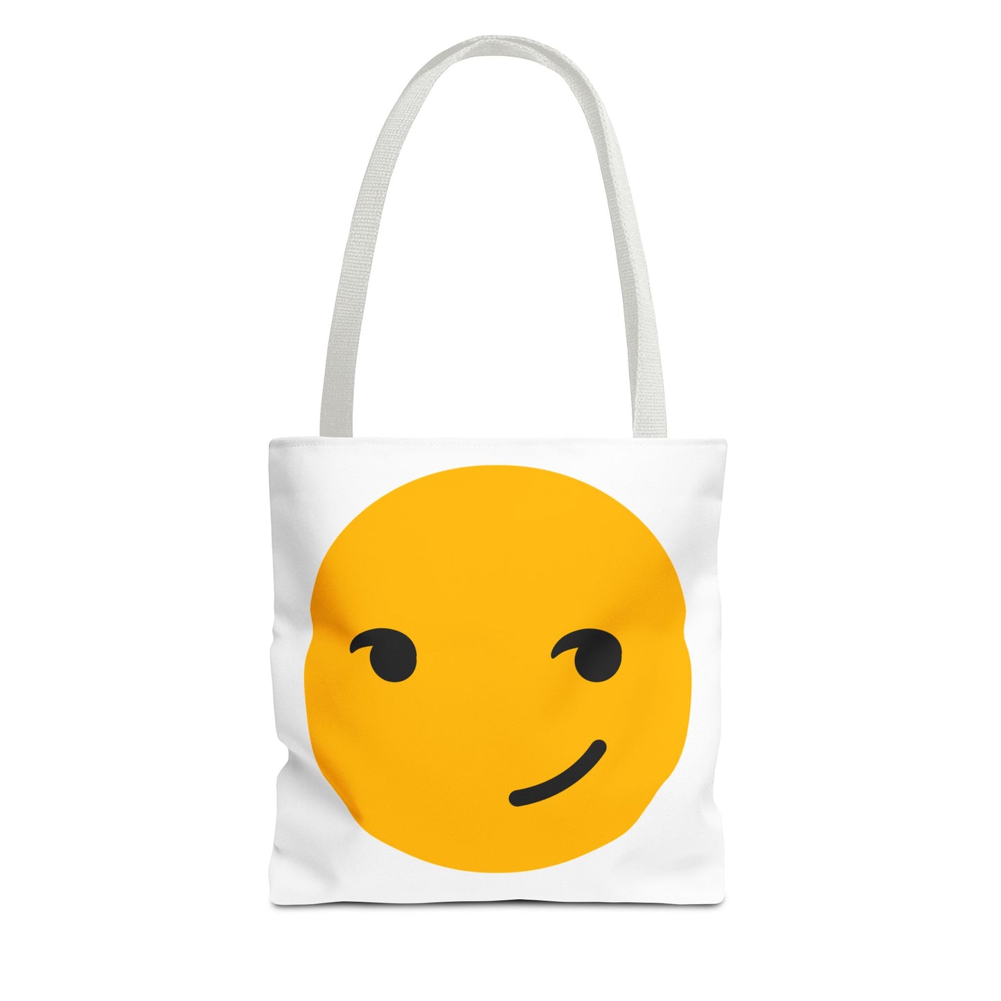 Playful Smiley Tote Bag - Cute and Fun Design for Everyday Use
