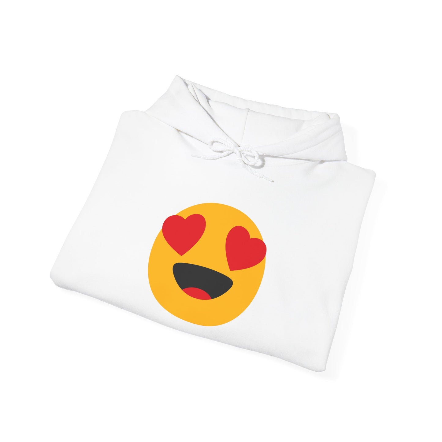 Heart Eyes Emoji Hoodie - Unisex Heavy Blend™ Sweatshirt