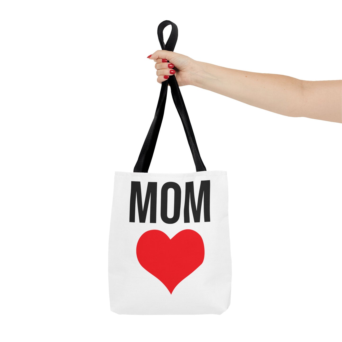 Mom Love Tote Bag | Perfect for Mother's Day, Birthday Gift, Grocery Shopping, Personalized Gift, Eco-Friendly