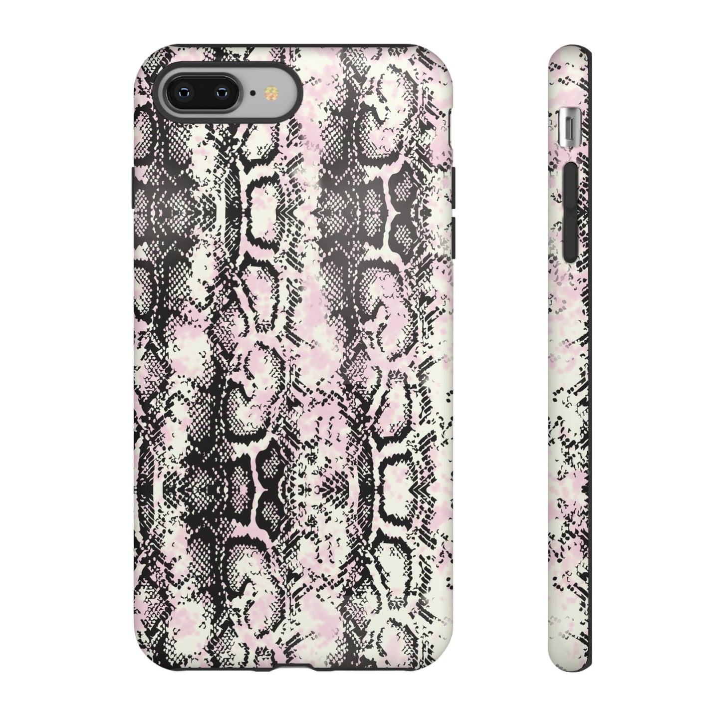 Stylish Snake Print Phone Case – Trendy Design, Tough Protection Make a bold fashion statement while keeping your phone safe with this sleek and durable snake print case.