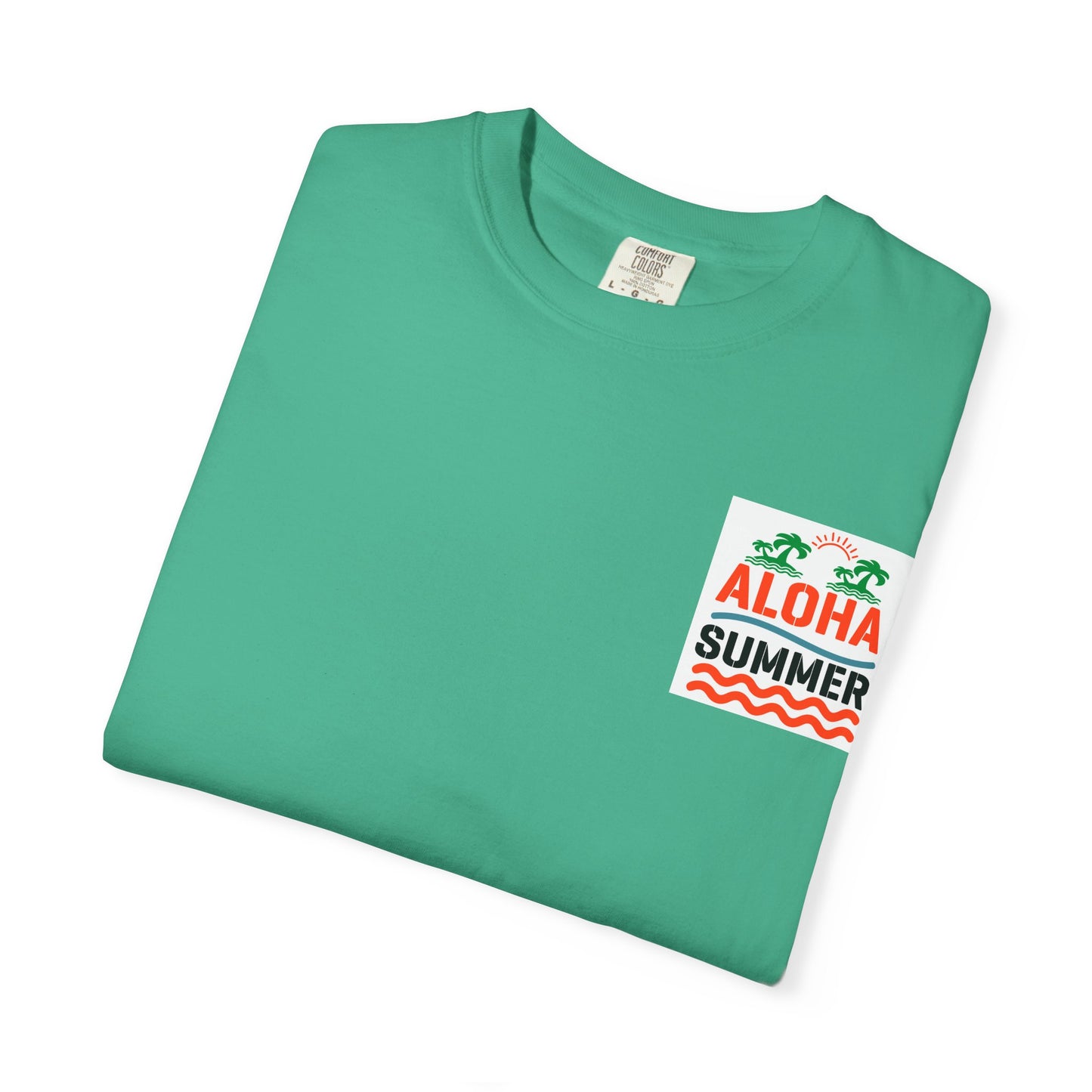Aloha Summer Unisex T-Shirt, Beach Shirt, Vacation Tee, Summer Apparel, Tropical Graphic Tee, iconic Waikiki Beach Maui ,Oahu