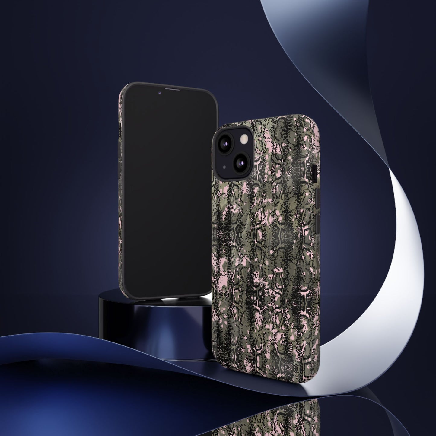 Camo Snake Pattern Phone Case – Rugged Protection Meets Bold Style Turn heads while protecting your phone with this fierce camo snake pattern case—where urban edge meets outdoor grit.
