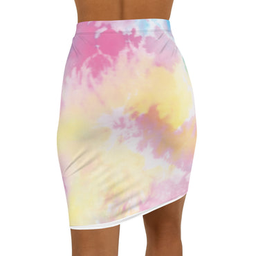 Tie-Dye Pencil Skirt