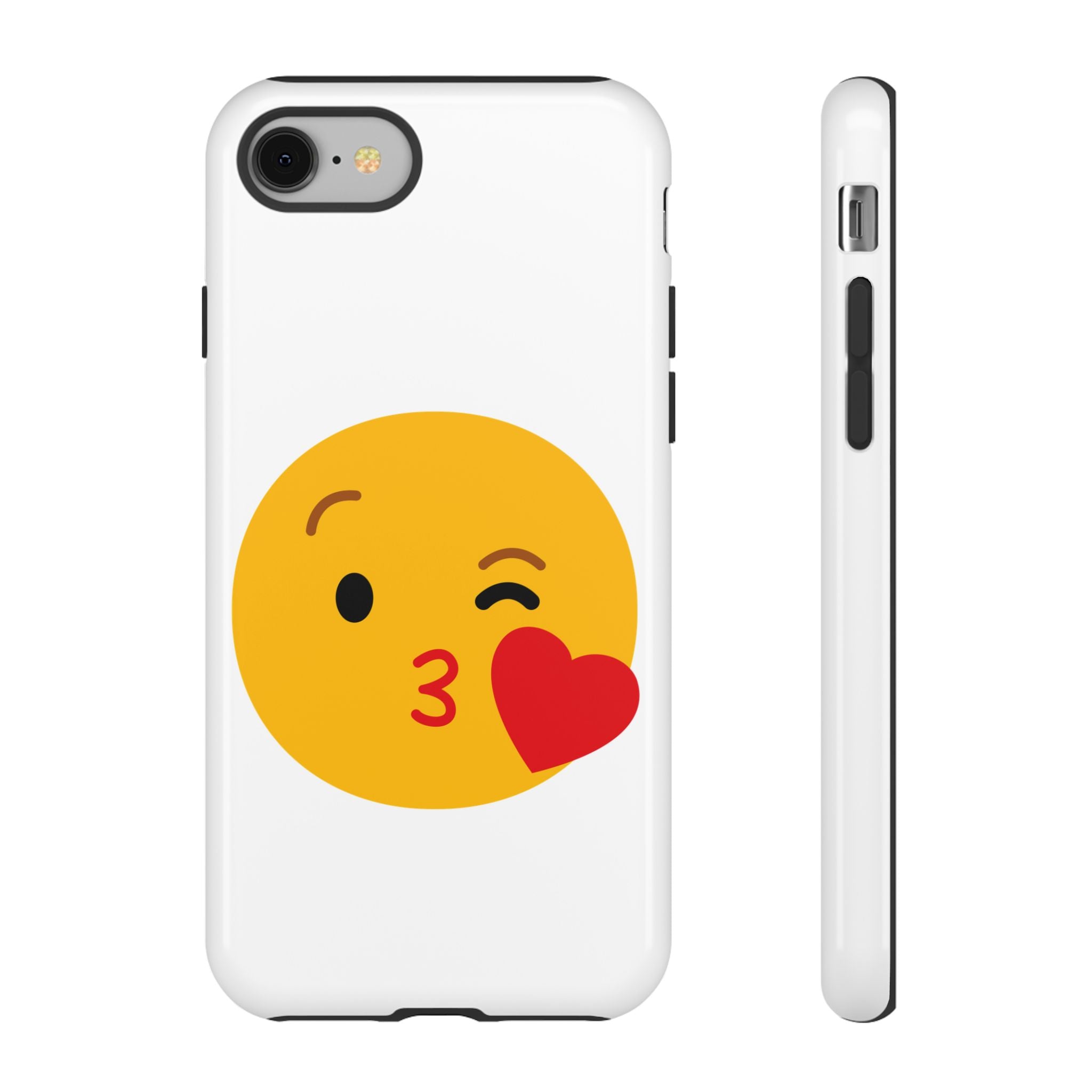 Cute Emoji Phone Case - Kissy Face Design for Stylish Protection