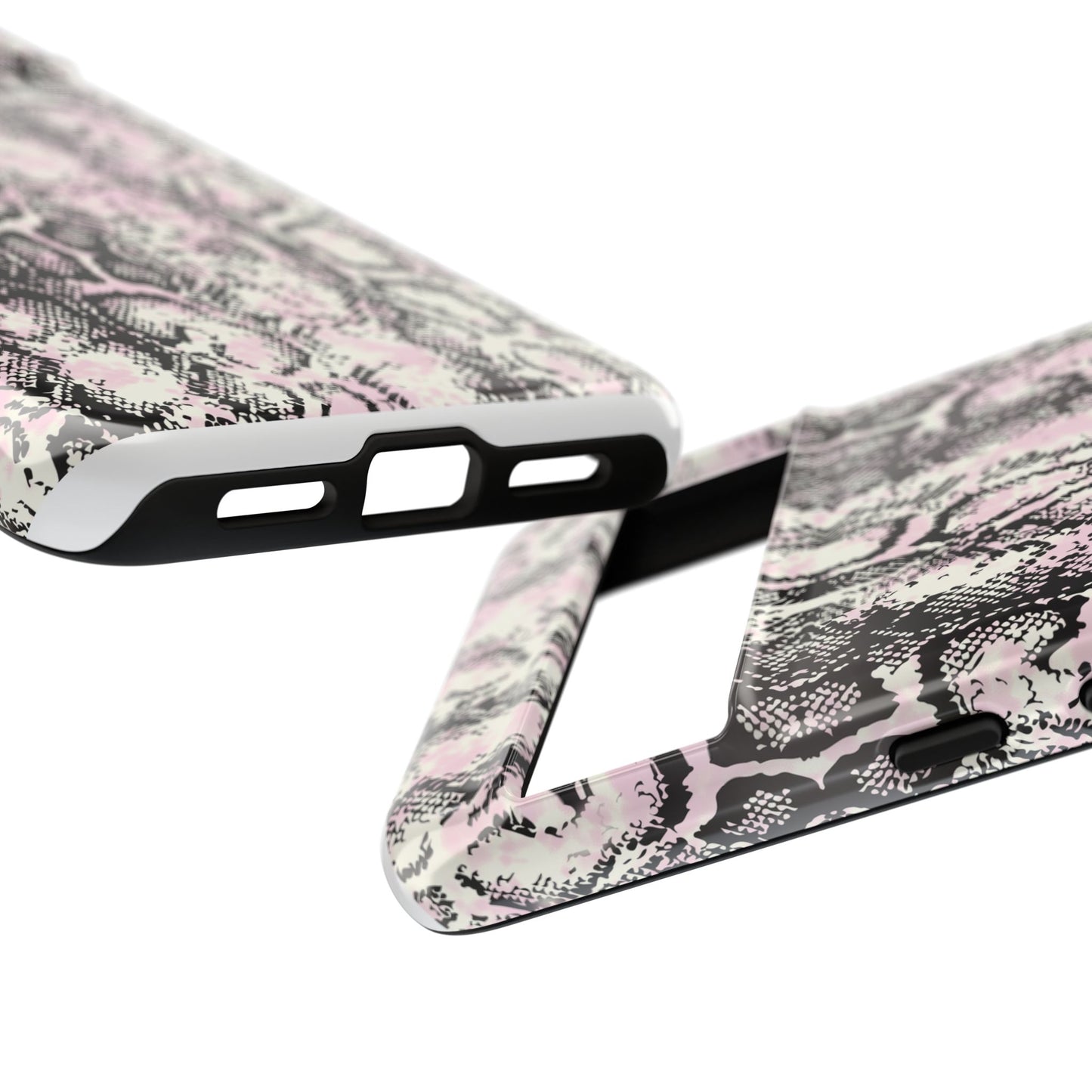 Stylish Snake Print Phone Case – Trendy Design, Tough Protection Make a bold fashion statement while keeping your phone safe with this sleek and durable snake print case.