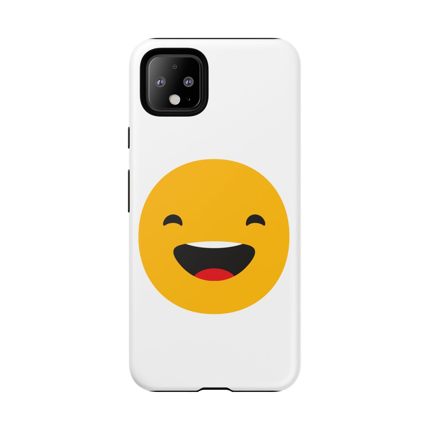 Happy Face Tough Phone Case - Durable Protection with Smile Design