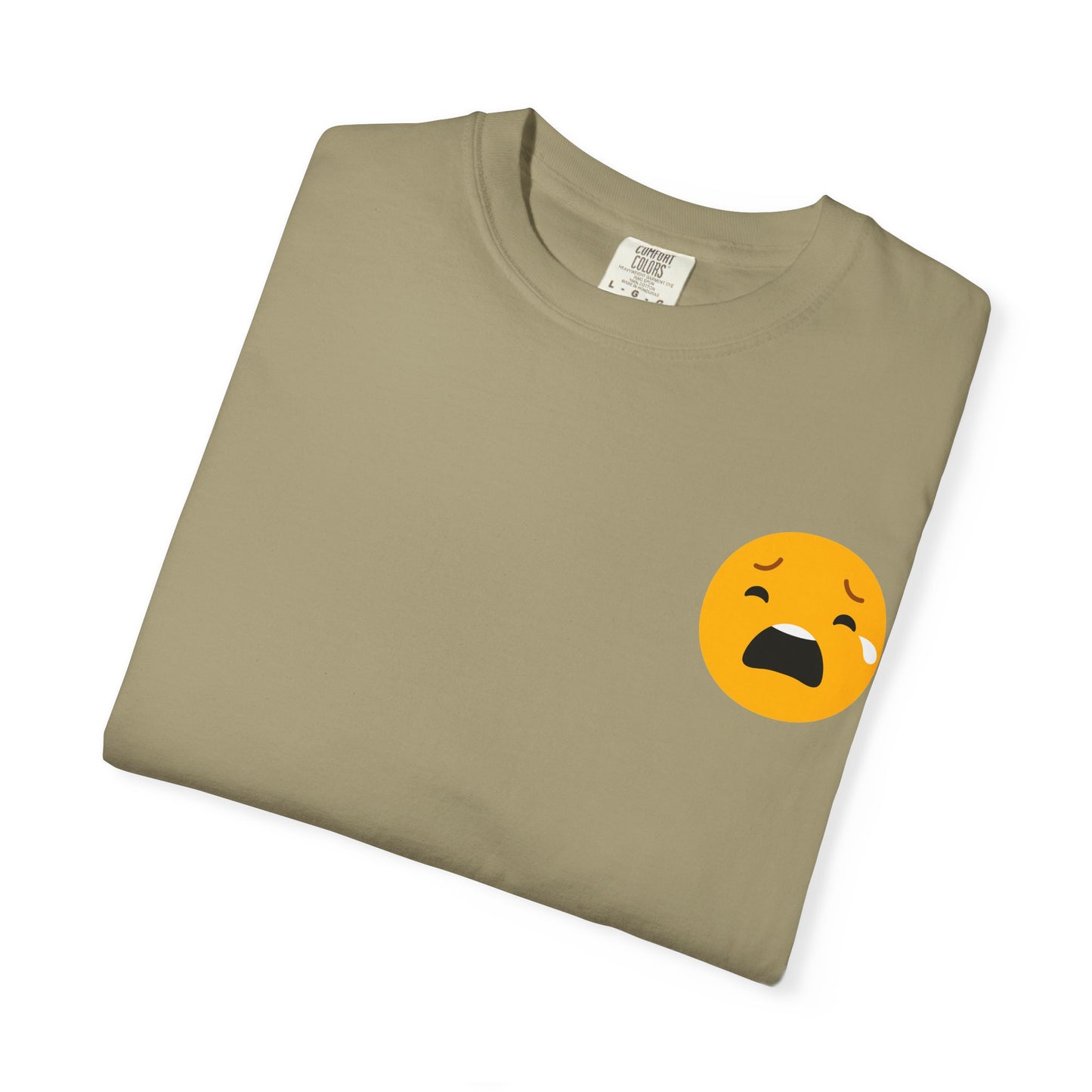 Emotional Support Unisex Tee - Sad Emoji Graphic T-Shirt