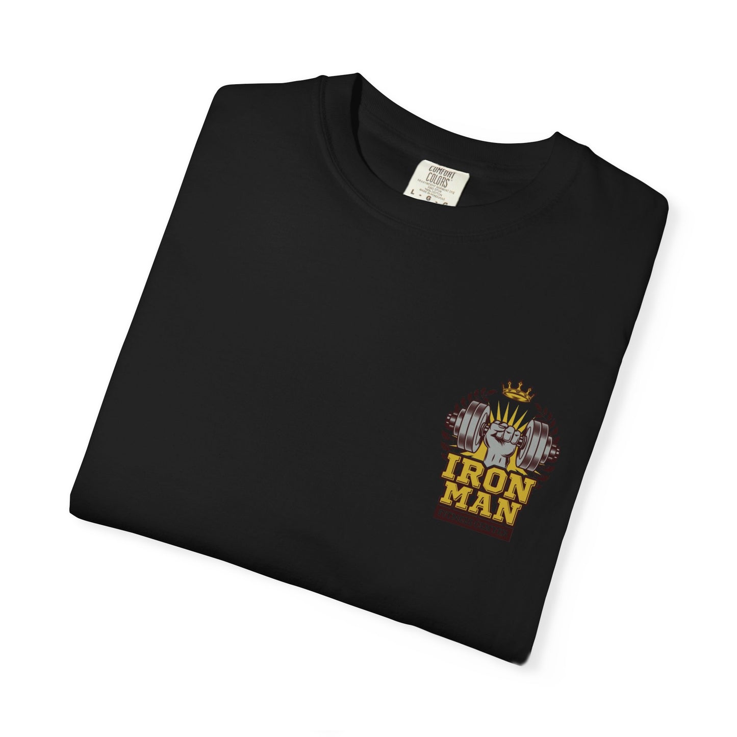 Unisex Iron Man Fitness Center T-Shirt - Motivational Workout Tee