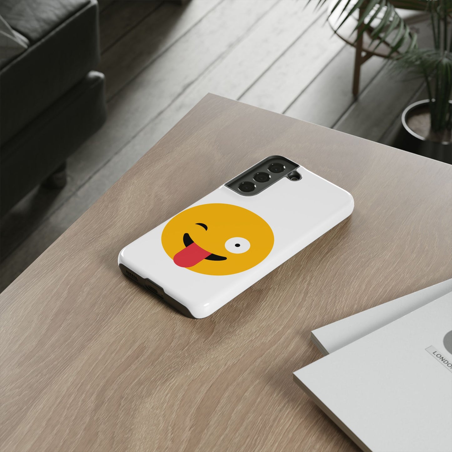 Playful Emoji Phone Case - Tough Cases for Fun Vibes