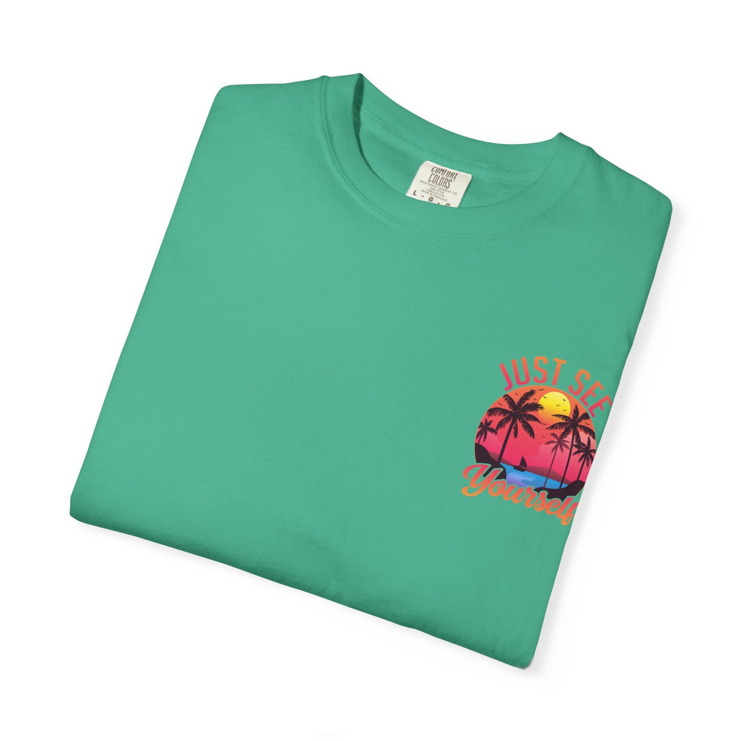 Tropical Vibes T-Shirt, Summer Casual Tee, Unisex Streetwear, Vacation Shirt, Beach Life Apparel, Gift for Travelers