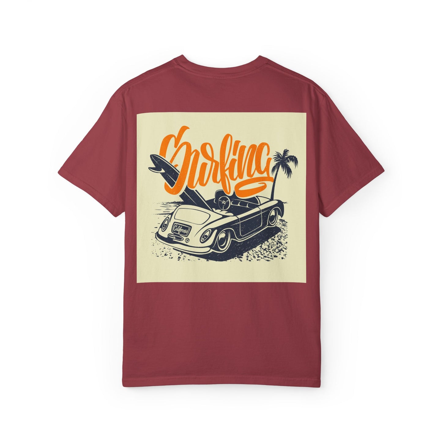 Retro Surfing Unisex T-Shirt, Beach Vibe Tee, Summer Casual Wear, Vacation Shirt, Surf Lover Gift, Ocean Adventure Top