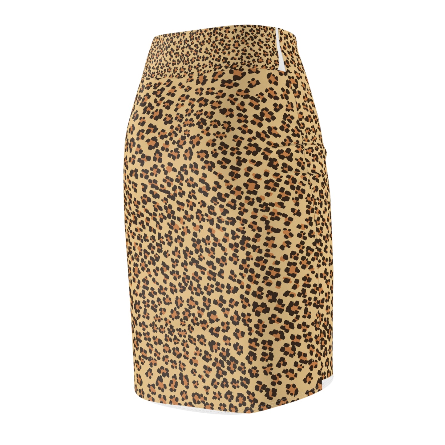 Stylish Leopard Print Women's Pencil Skirt