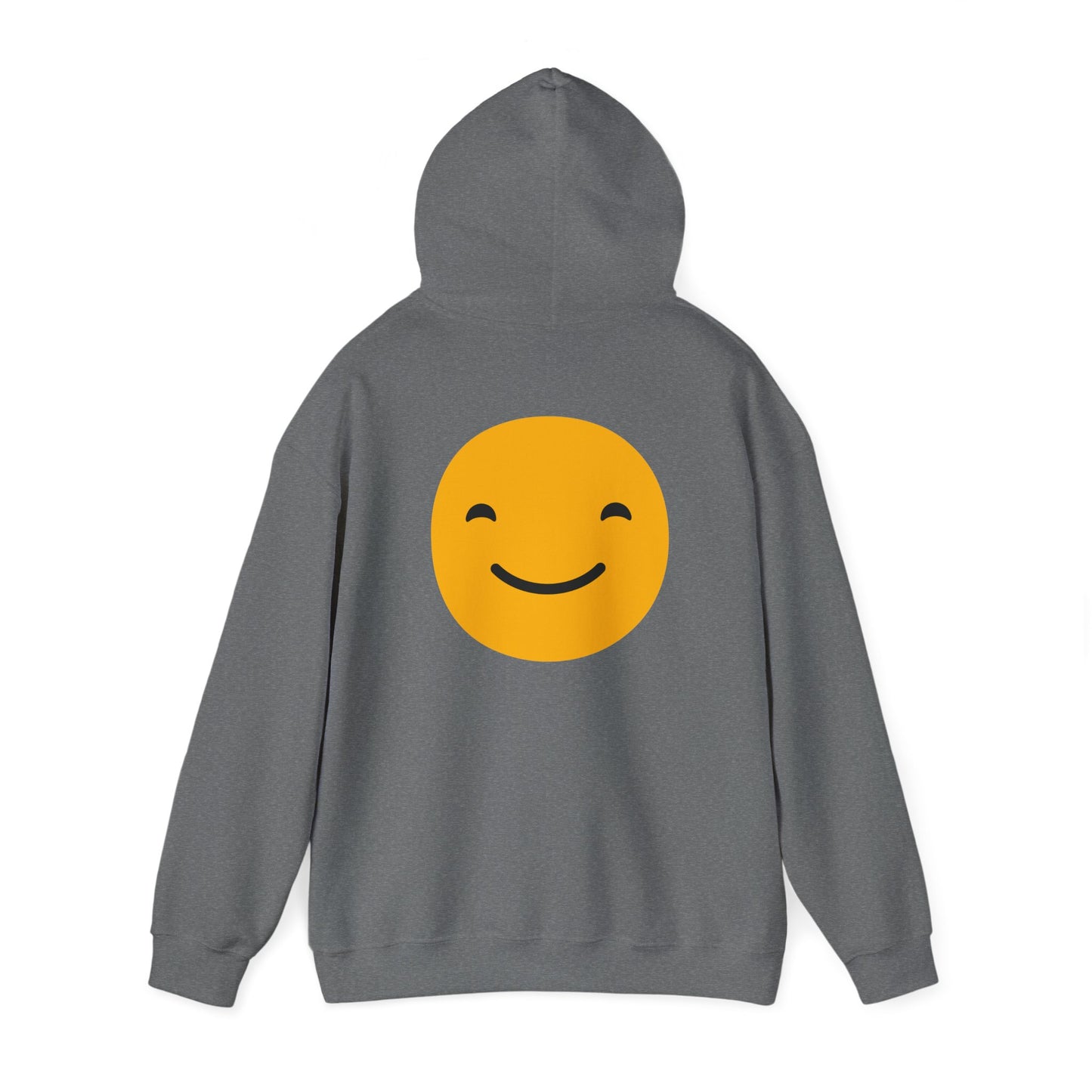 Smiley Face Unisex Hoodie - Happy Vibe Sweatshirt