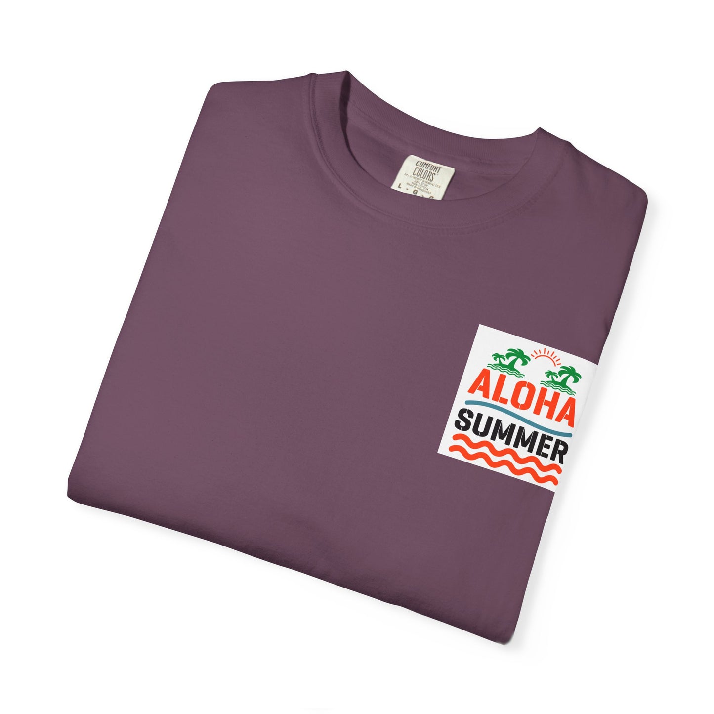 Aloha Summer Unisex T-Shirt, Beach Shirt, Vacation Tee, Summer Apparel, Tropical Graphic Tee, iconic Waikiki Beach Maui ,Oahu