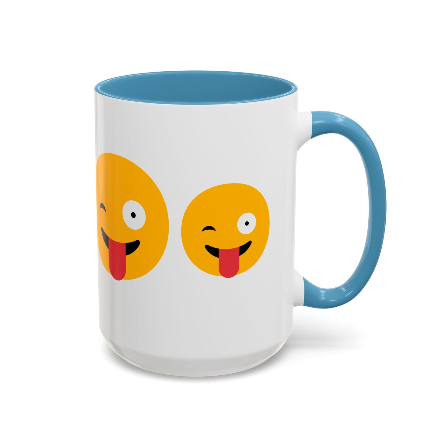 Playful Emoji Coffee Mug | Fun Yellow Faces 11oz & 15oz