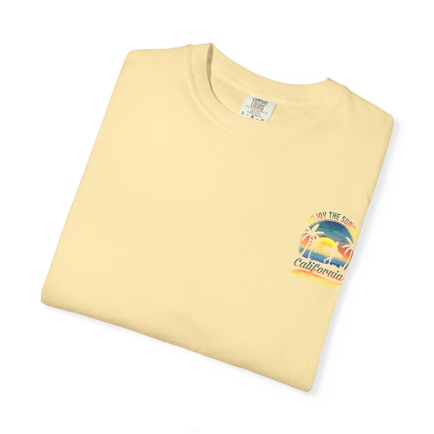 California Summer Vibes T-Shirt, Unisex Beach Tee, Surfing Apparel, Gift for Surfers, Summer Wardrobe Essential
