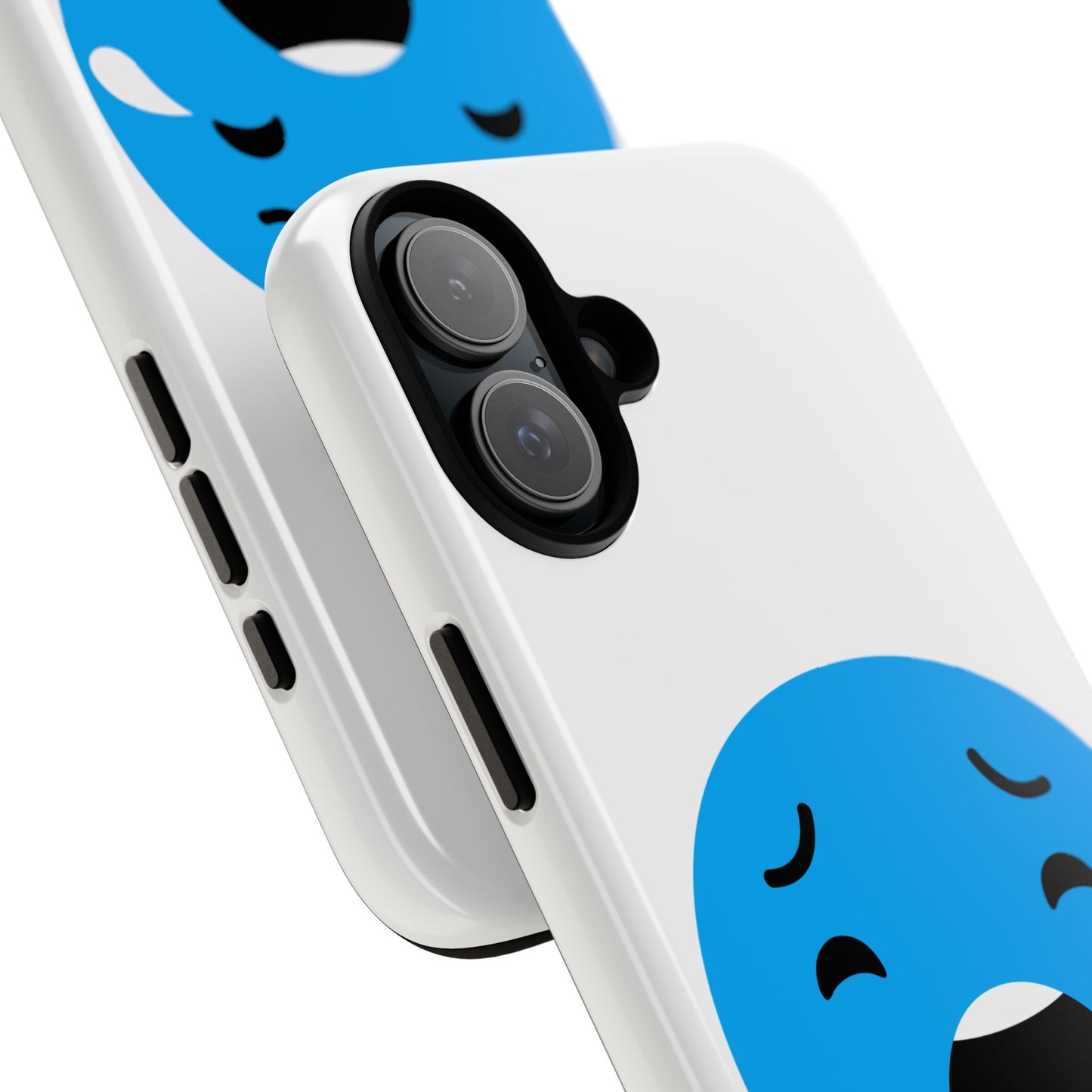 Funny Sad Face Phone Case - Tough and Stylish