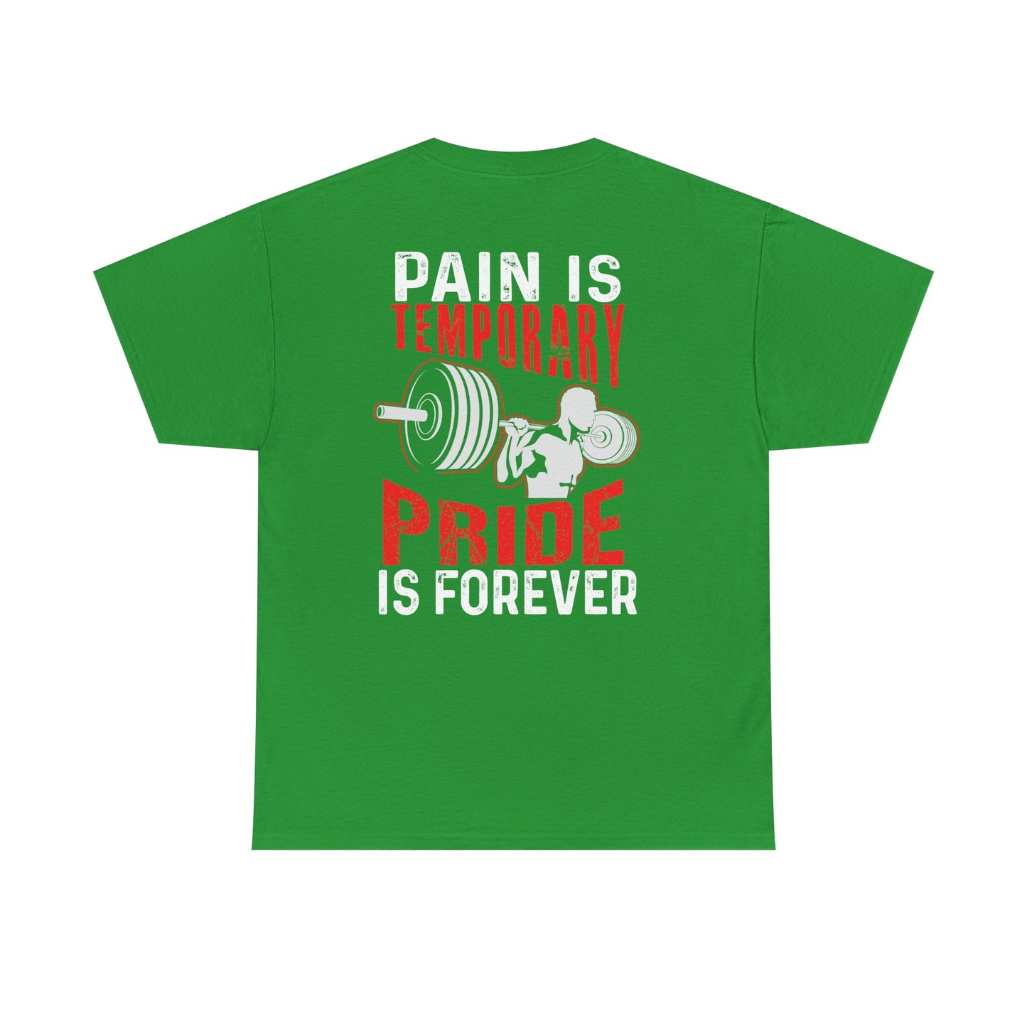 Temporary Pride Unisex Cotton Tee, Fitness Shirt, Apparel, Workout Top, Gift, Celebration Tee
