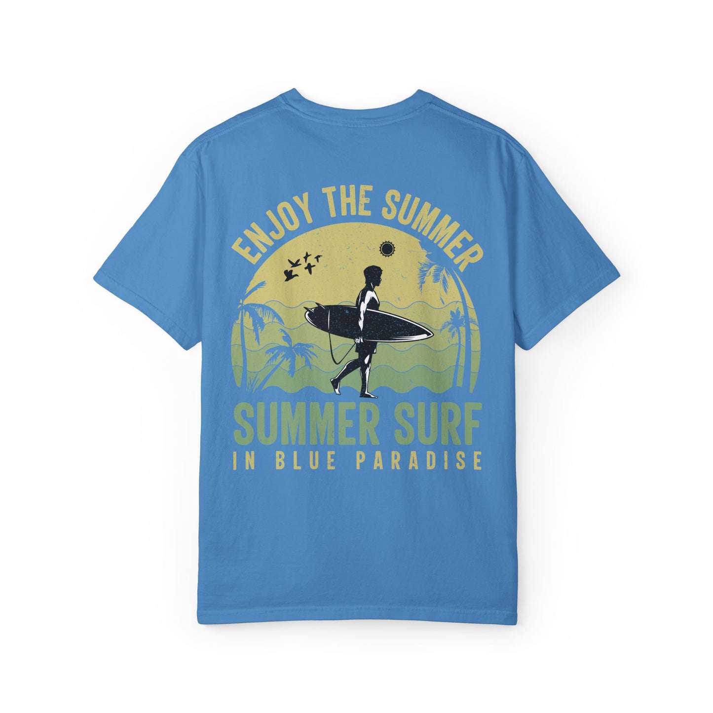 Vintage Summer Surf T-shirt, Summer Vibes, Beachwear, Unisex Graphic Tee, Casual Summer Apparel, Vacation Shirt