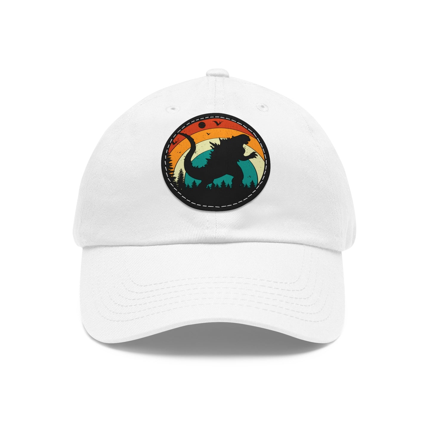 Adventure Dad Hat with Leather Patch – Perfect for Outdoor Enthusiasts