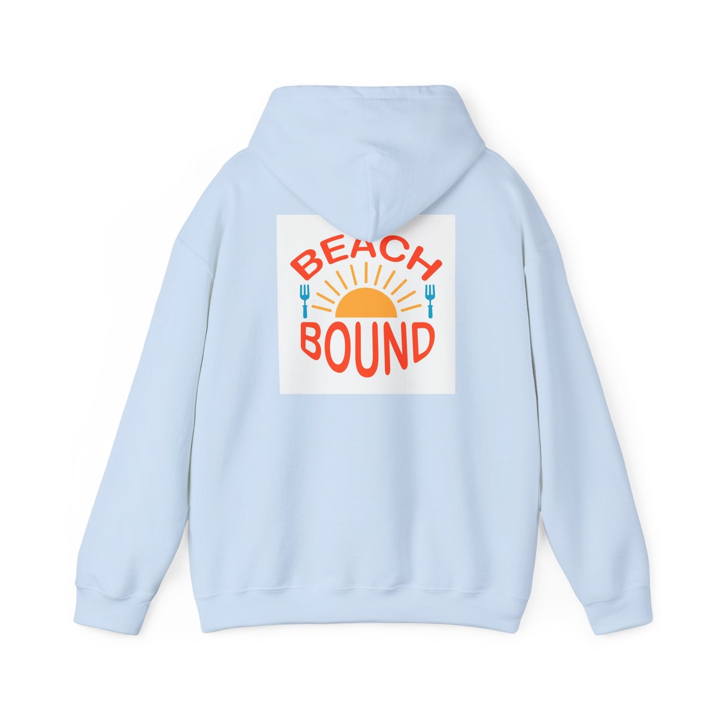 Beach Bound Hoodie – Perfect for Summer, Beach Days, Vacation, Travel, Gifts