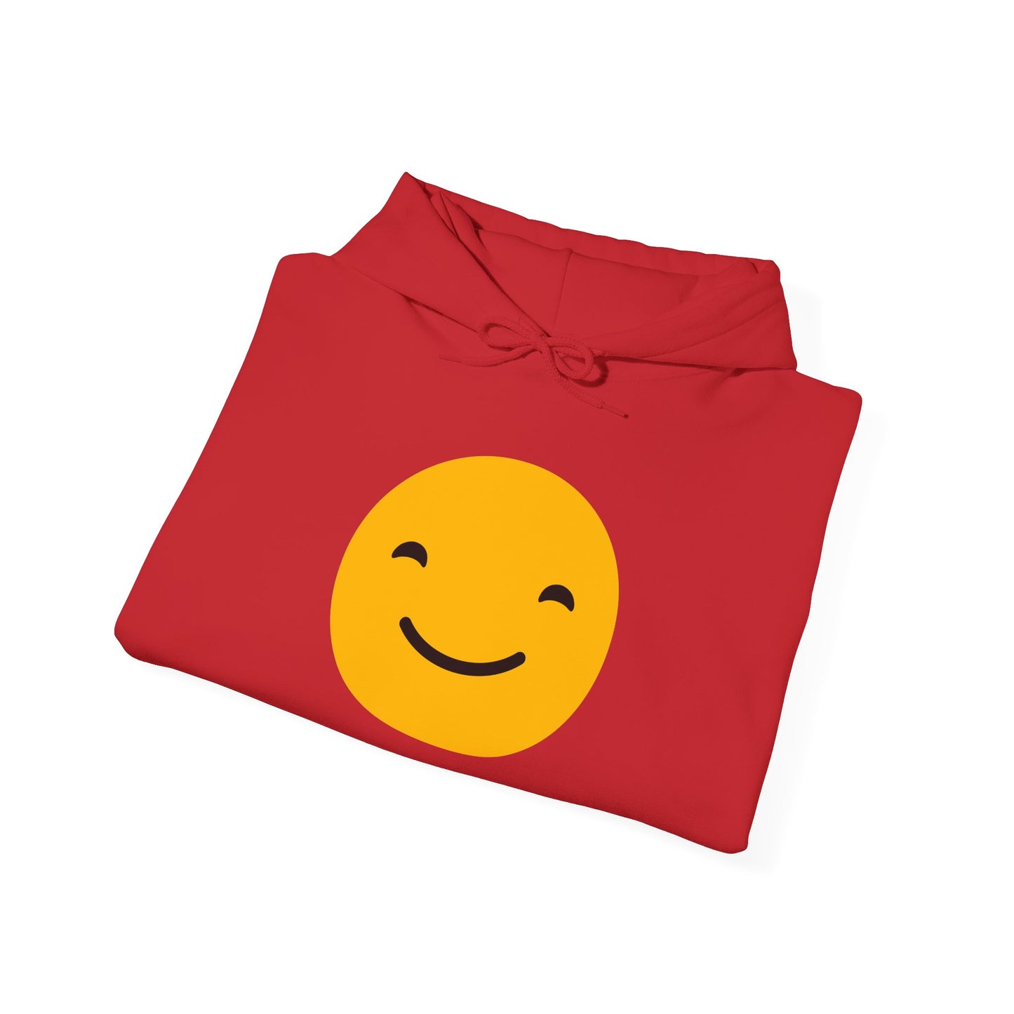 Smiley Face Unisex Hoodie - Happy Vibe Sweatshirt