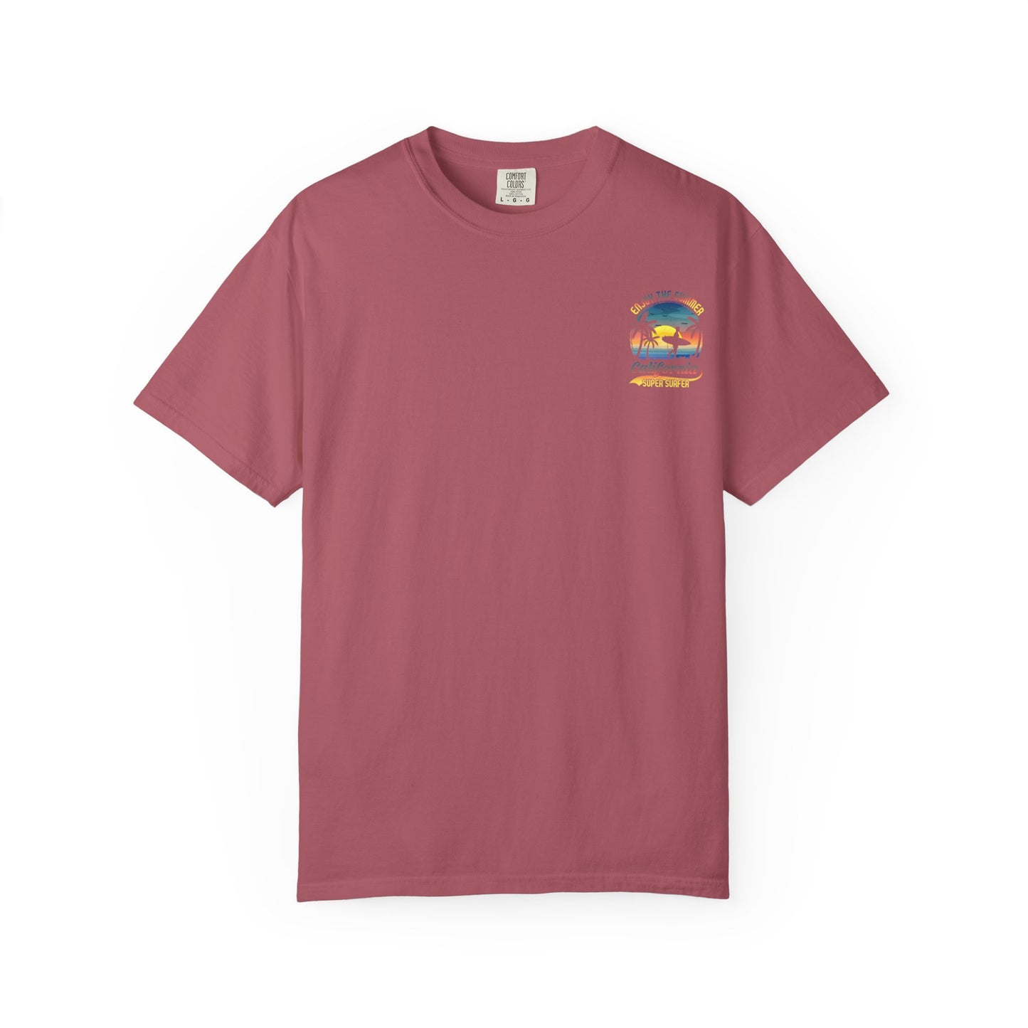 California Summer Vibes T-Shirt, Unisex Beach Tee, Surfing Apparel, Gift for Surfers, Summer Wardrobe Essential