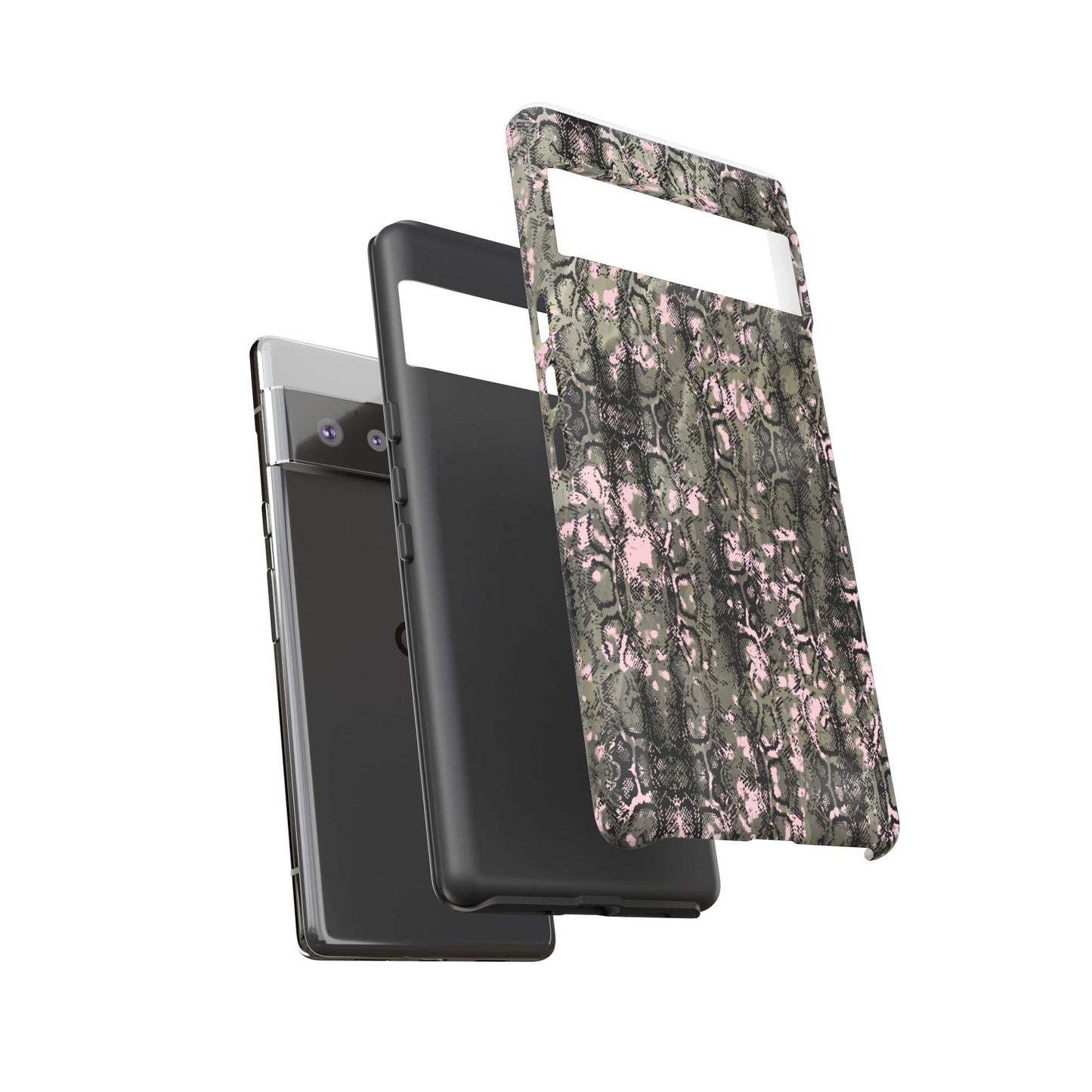 Camo Snake Pattern Phone Case – Rugged Protection Meets Bold Style Turn heads while protecting your phone with this fierce camo snake pattern case—where urban edge meets outdoor grit.