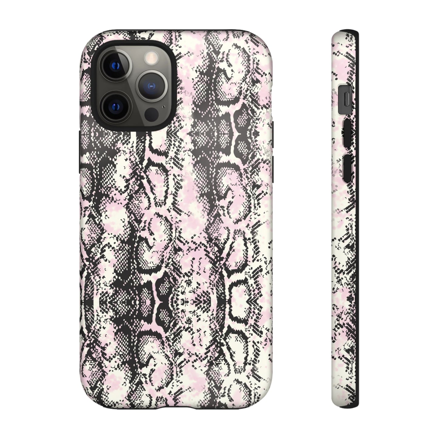 Stylish Snake Print Phone Case – Trendy Design, Tough Protection Make a bold fashion statement while keeping your phone safe with this sleek and durable snake print case.