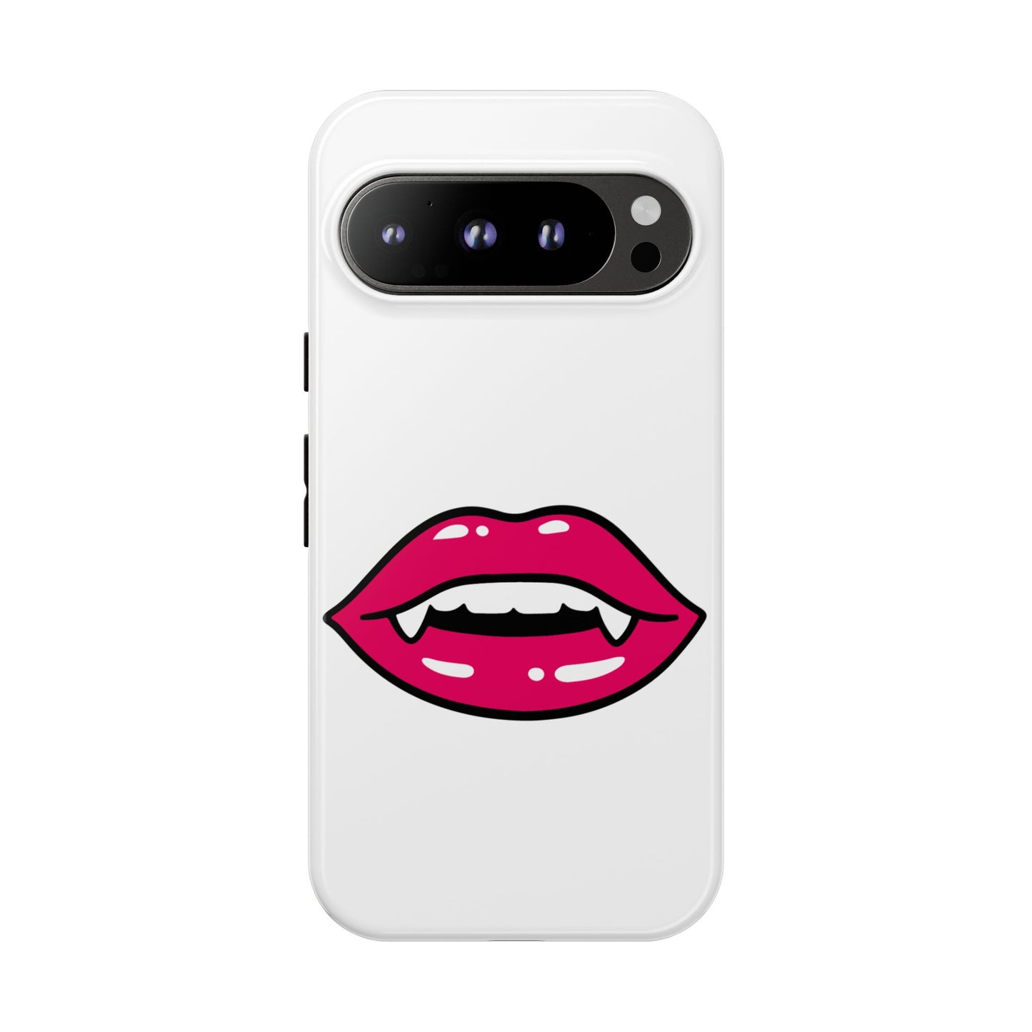 Vampire Mouth Phone Case - Tough Cases for Halloween, Gift for Spooky Lovers, Quirky Phone Accessories, Fun Tech Gear