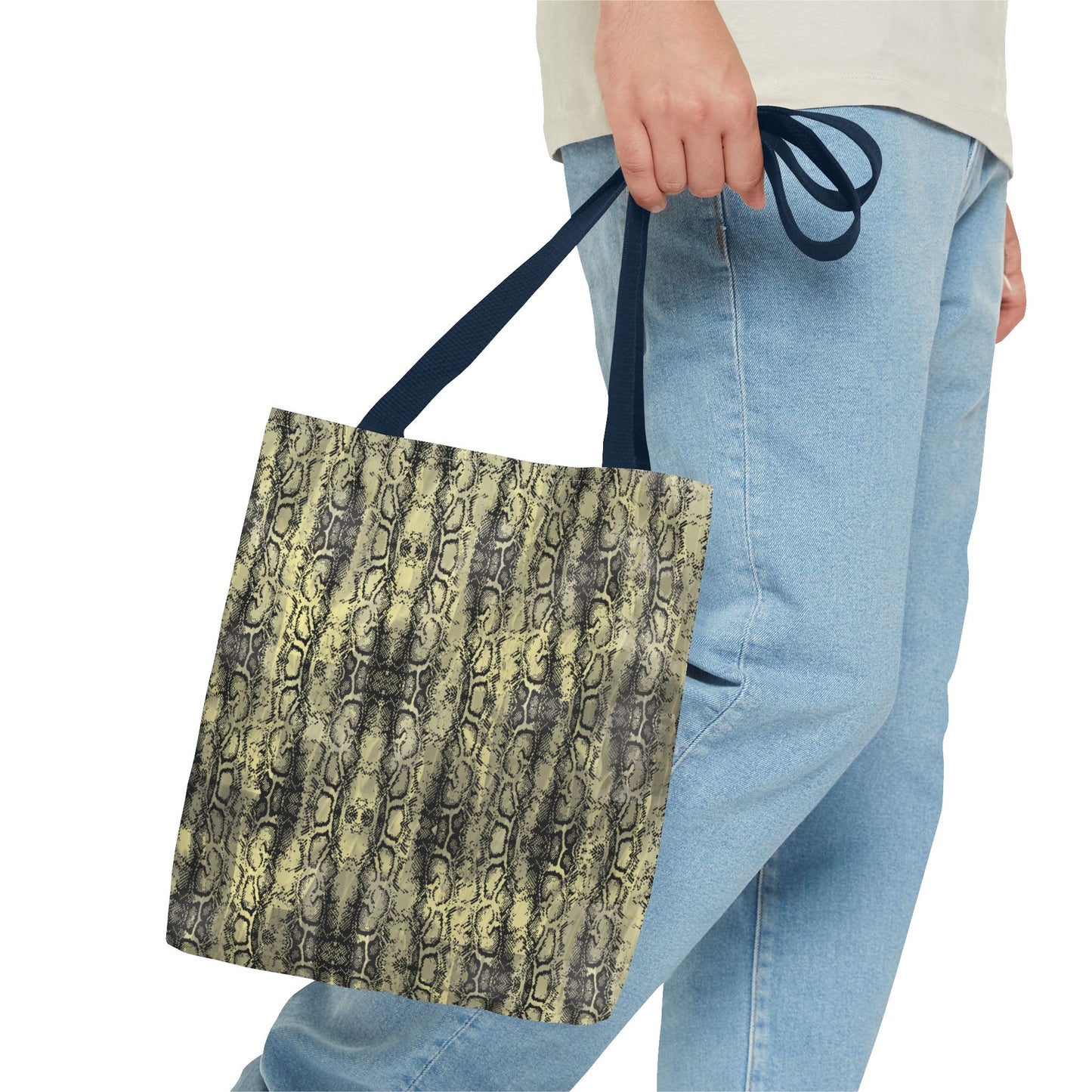 Stylish Snake Print Tote Bag – Eco-Friendly, Perfect for Everyday Use