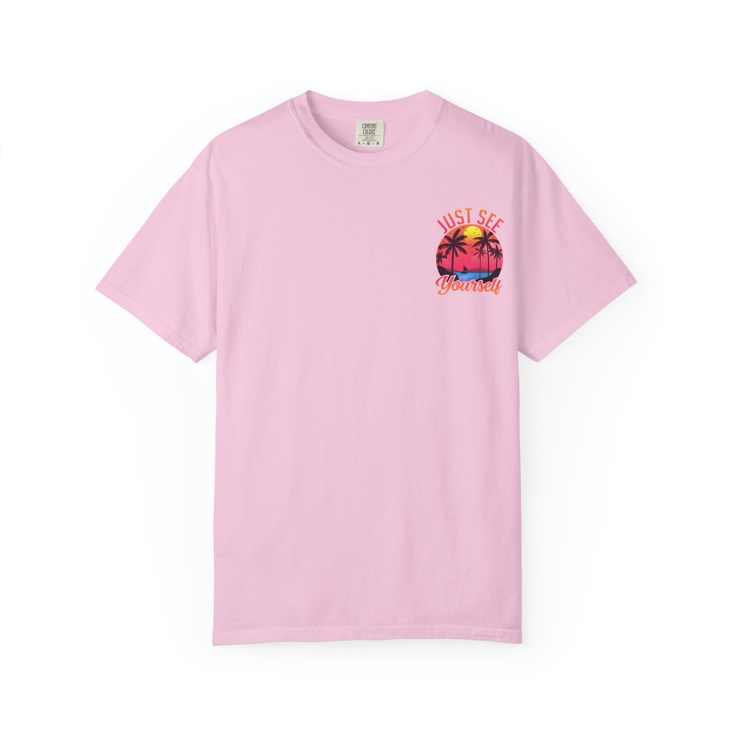 Tropical Vibes T-Shirt, Summer Casual Tee, Unisex Streetwear, Vacation Shirt, Beach Life Apparel, Gift for Travelers