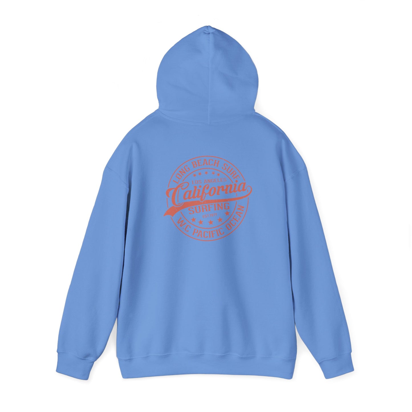 California Surf Hoodie, Cozy Sweatshirt for Beach Lovers, Perfect Gift for Surfers, Summer Vibes Apparel, Unisex Surfing