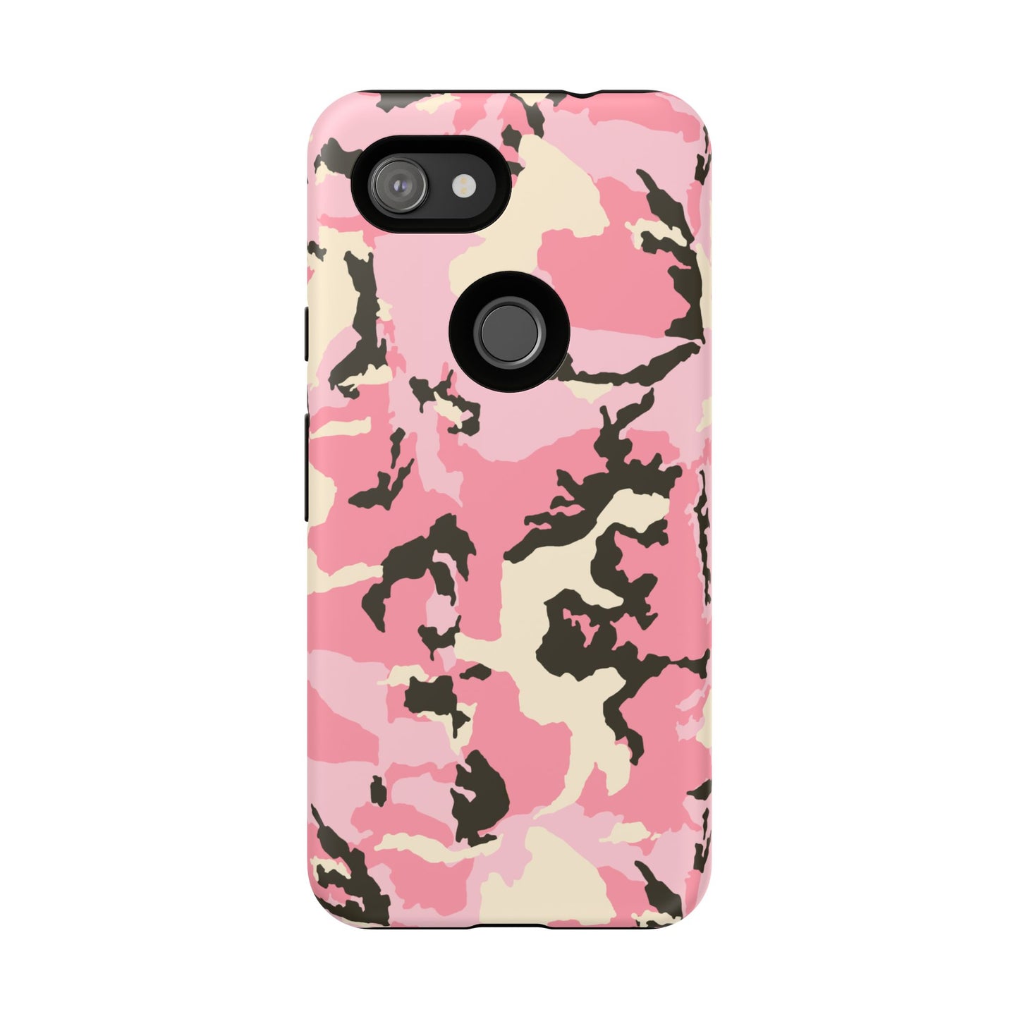 Stylish Pink Camouflage Phone Case – Tough Cases for Trendsetters