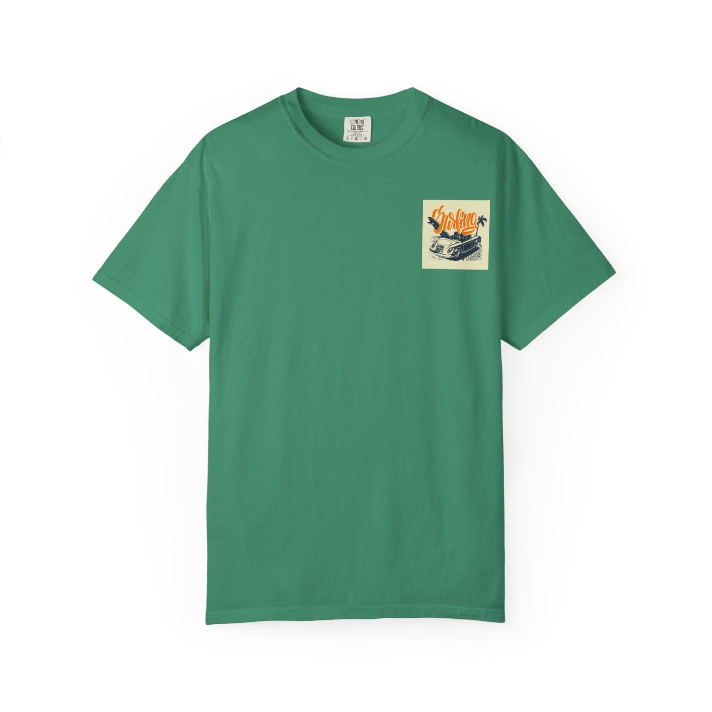 Retro Surfing Unisex T-Shirt, Beach Vibe Tee, Summer Casual Wear, Vacation Shirt, Surf Lover Gift, Ocean Adventure Top