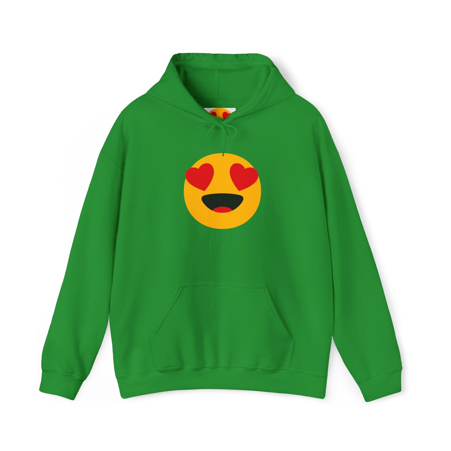 Heart Eyes Emoji Hoodie - Unisex Heavy Blend™ Sweatshirt
