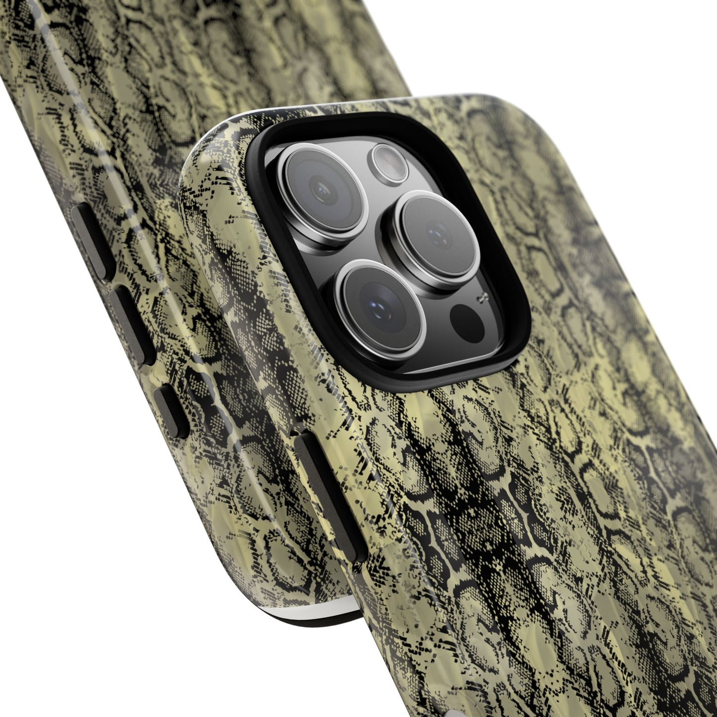 Snake Pattern Phone Case – Tough & Stylish Protection for Your Device Show off your wild side while keeping your phone protected with this sleek snake pattern case—designed for both fashion and function.
